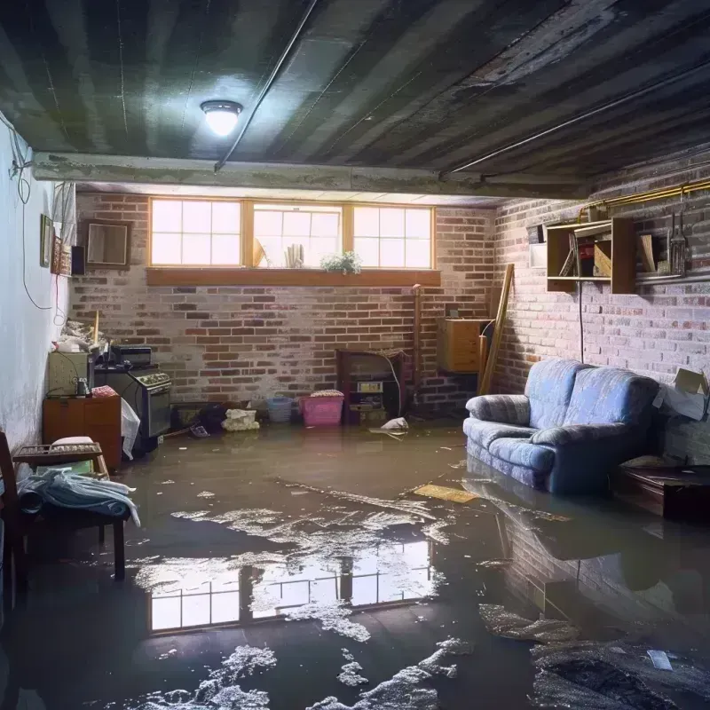 Flooded Basement Cleanup in Van Buren County, TN